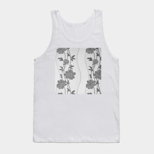 Floral Design Tank Top